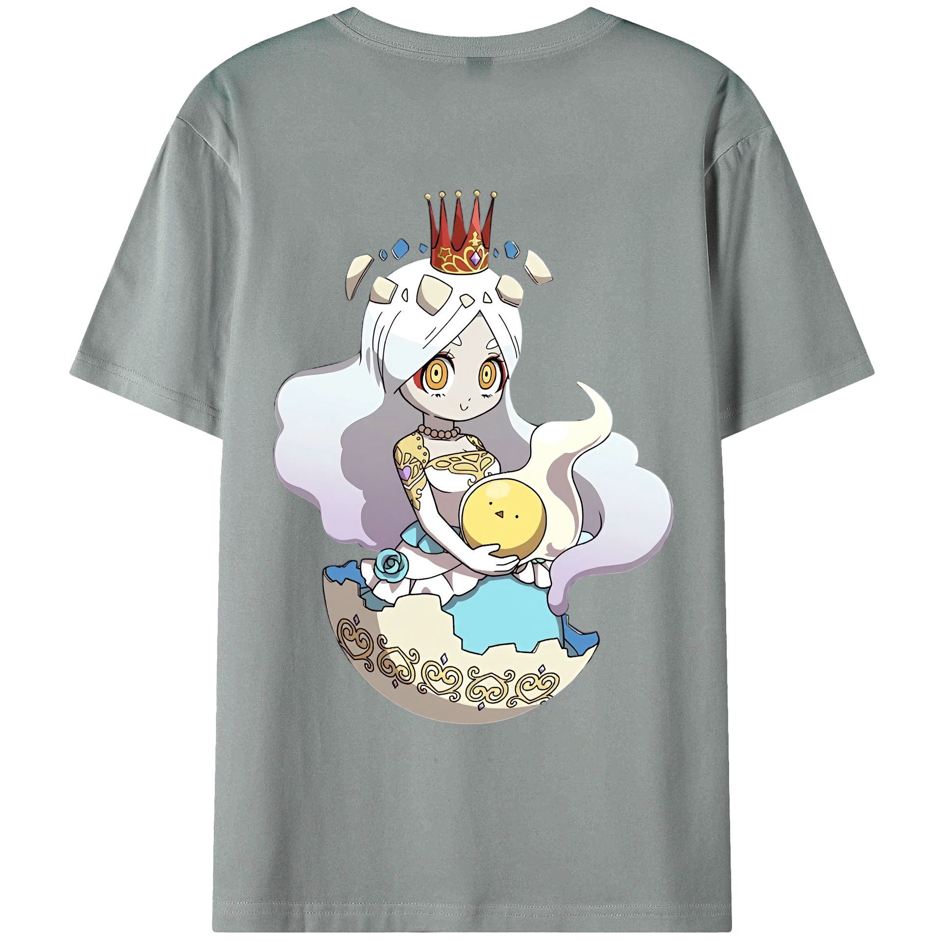 （画像用） 妖怪ウォッチ Yo-kai Watch 綿100％ メンズ半袖Tシャツ（バックプリント） 通気性